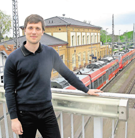 Tobias Paul (Ortsvorsitzender CDU Bad Belzig / Wiesenburg (Mark)); Foto von: Ren Gaffron